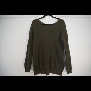 BP Olive Green V-neck Sweater